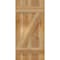 Ekena Millwork Joined Board-n-Batten Shutters w/Z-Bar, Rough Sawn Western Red Cedar, 16 1/8W x 33H, PR RBJ06Z16X033RWR - alternate 5